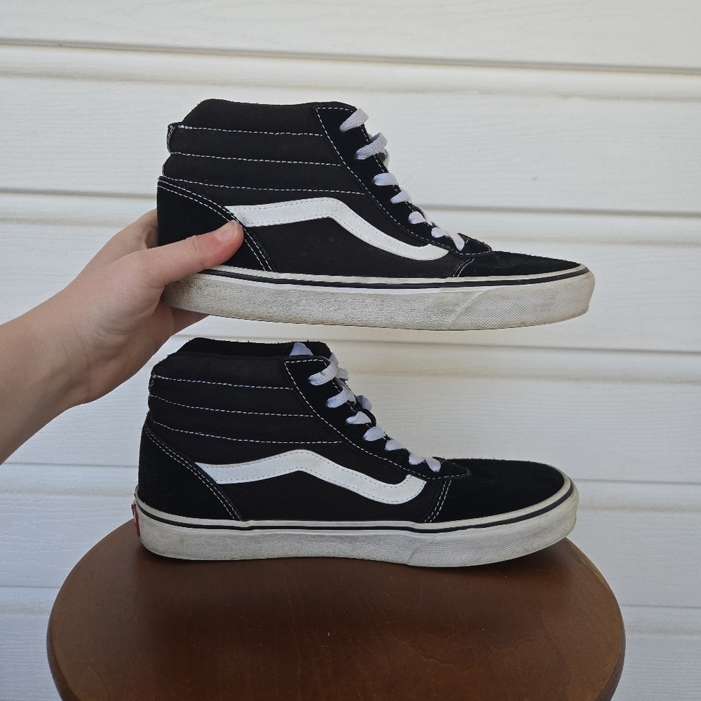 VANS Sk8-Hi Reissue Black Sneakers - Picture 7 of 7